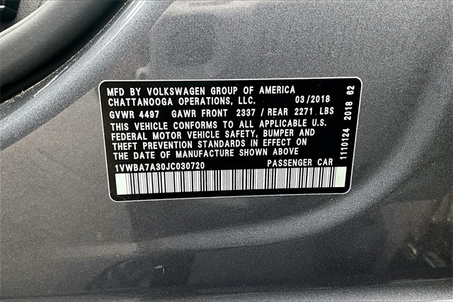 2018 Volkswagen Passat 2.0T SE - Photo 34