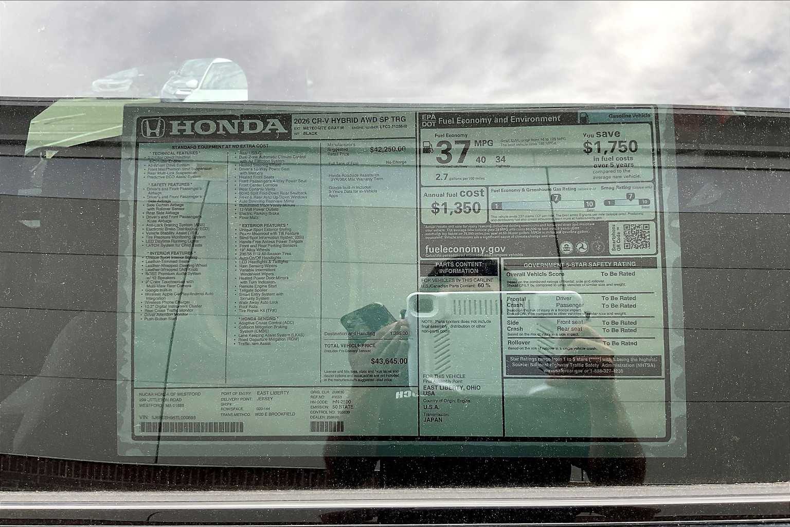 2026 Honda CR-V Hybrid Sport Touring - Photo 18