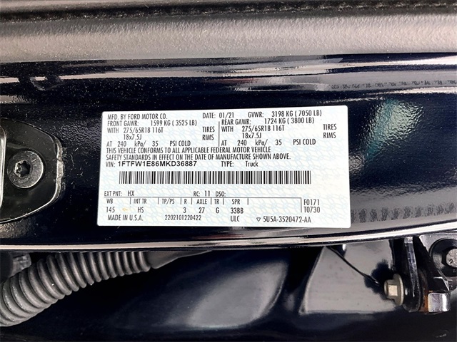2021 Ford F-150 Lariat - Photo 34