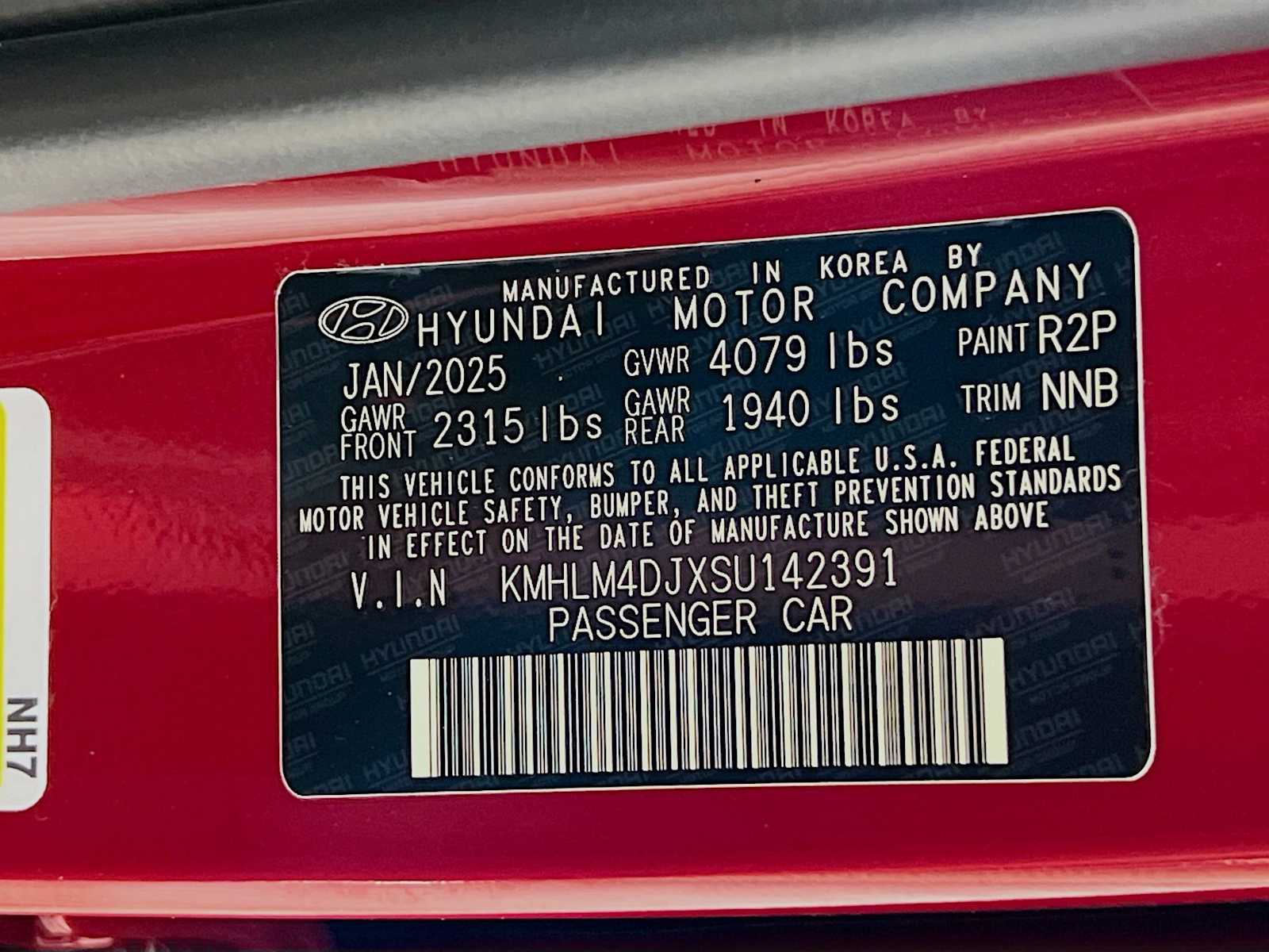 2025 Hyundai Elantra Hybrid Blue - Photo 19