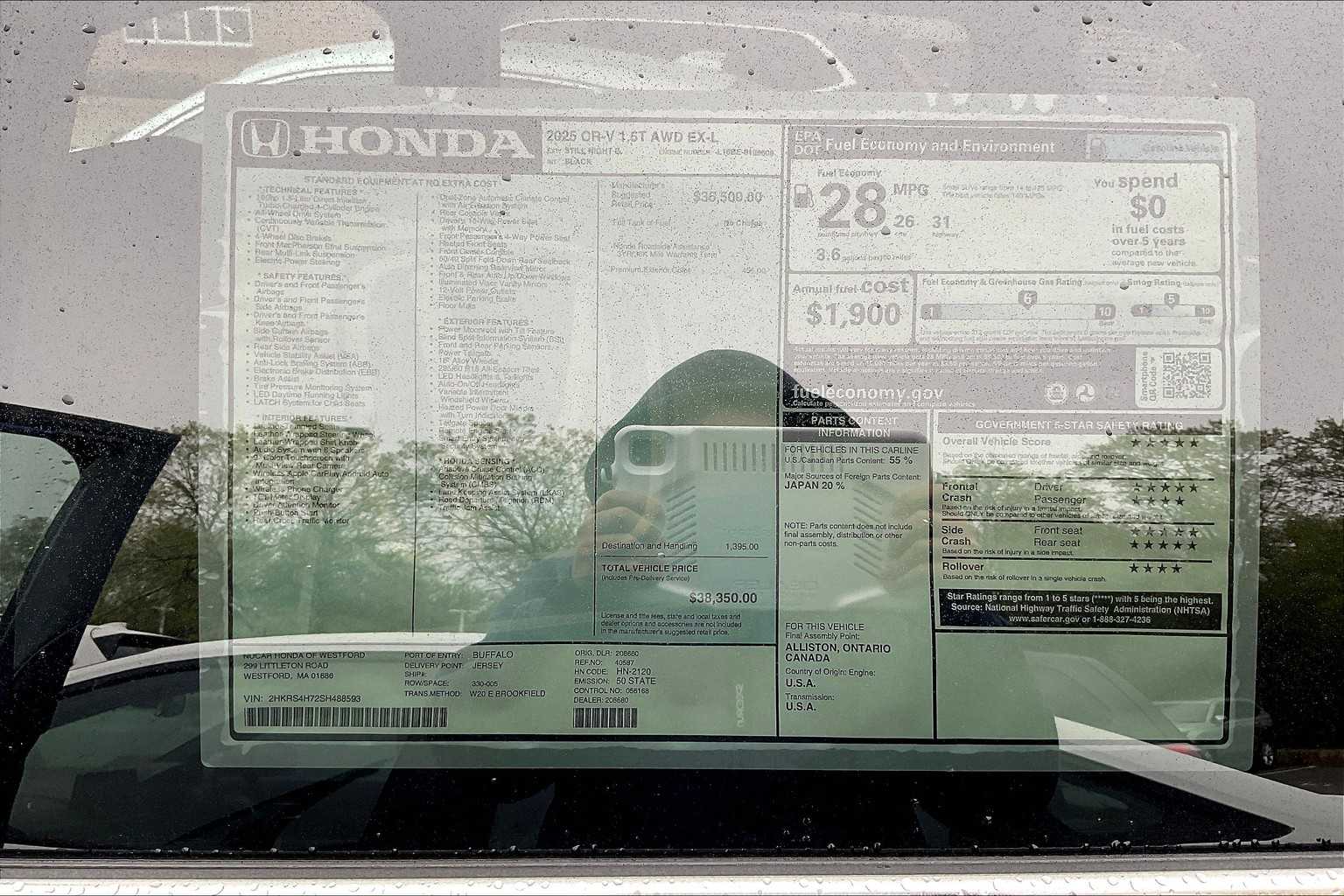 2025 Honda CR-V EX-L - Photo 17