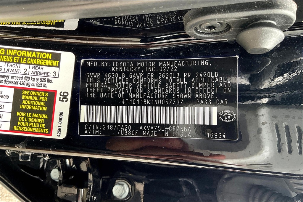2022 Toyota Camry LE - Photo 31