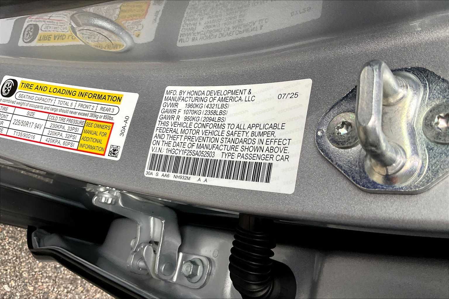 2025 Honda Accord LX - Photo 18
