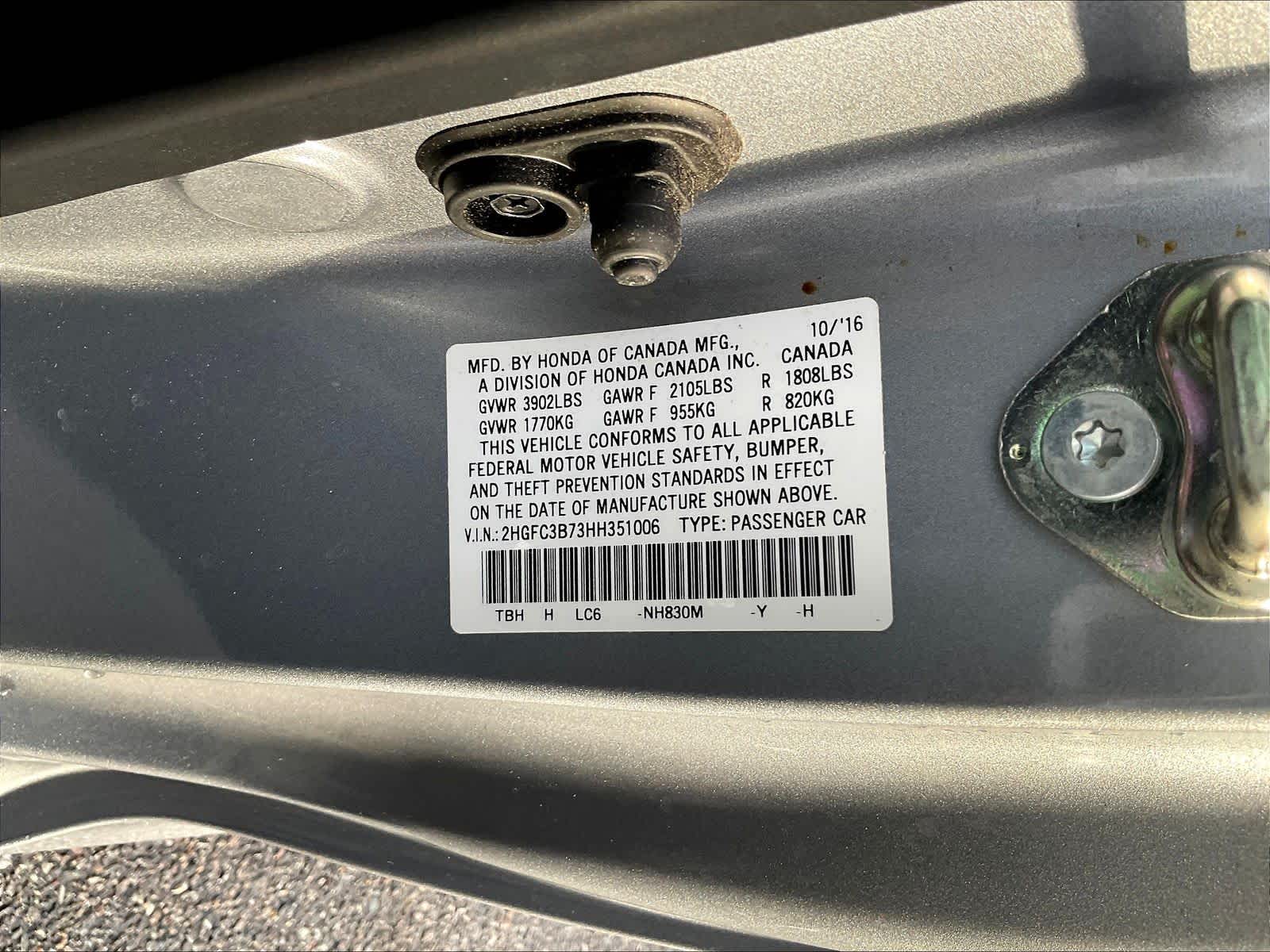 2017 Honda Civic EX-L - Photo 46