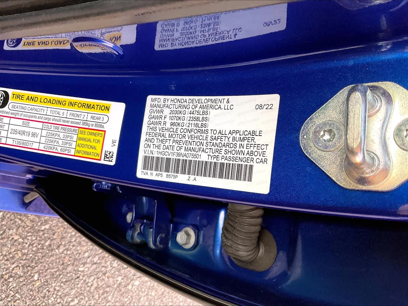 2022 Honda Accord Sport - Photo 32