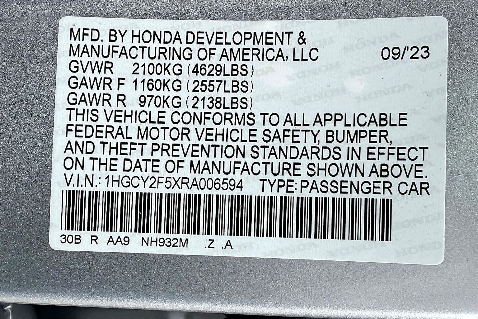 2024 Honda Accord Hybrid Sport - Photo 36