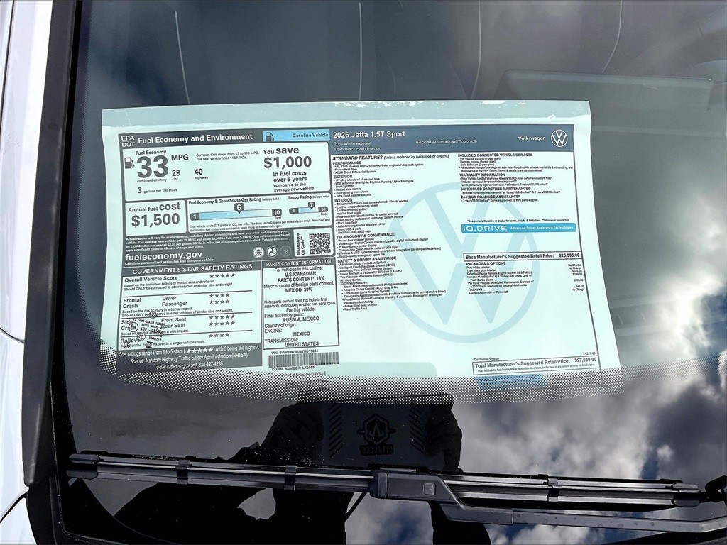 2026 Volkswagen Jetta 1.5T Sport - Photo 17