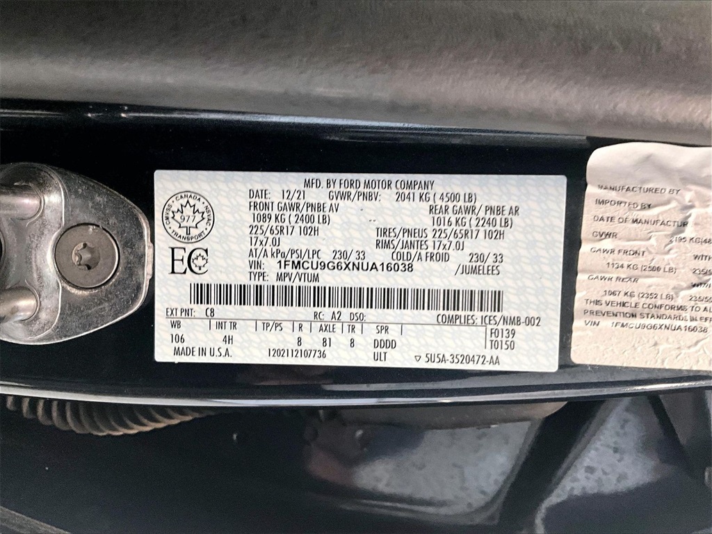 2022 Ford Escape SE - Photo 33