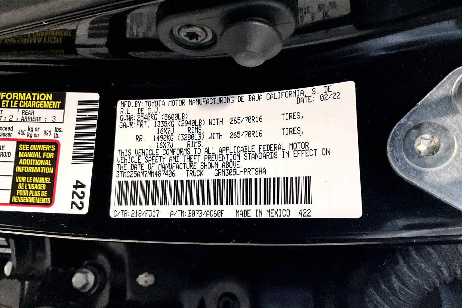 2022 Toyota Tacoma TRD Sport - Photo 36