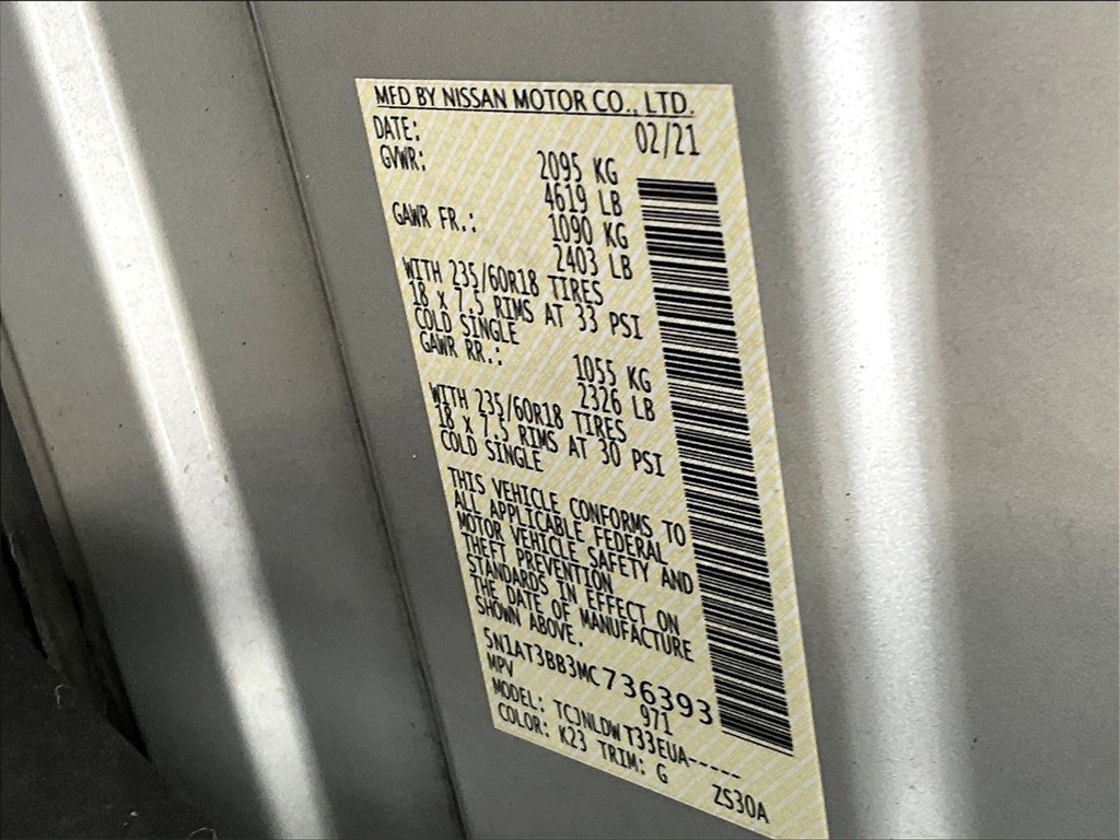 2021 Nissan Rogue SV - Photo 33