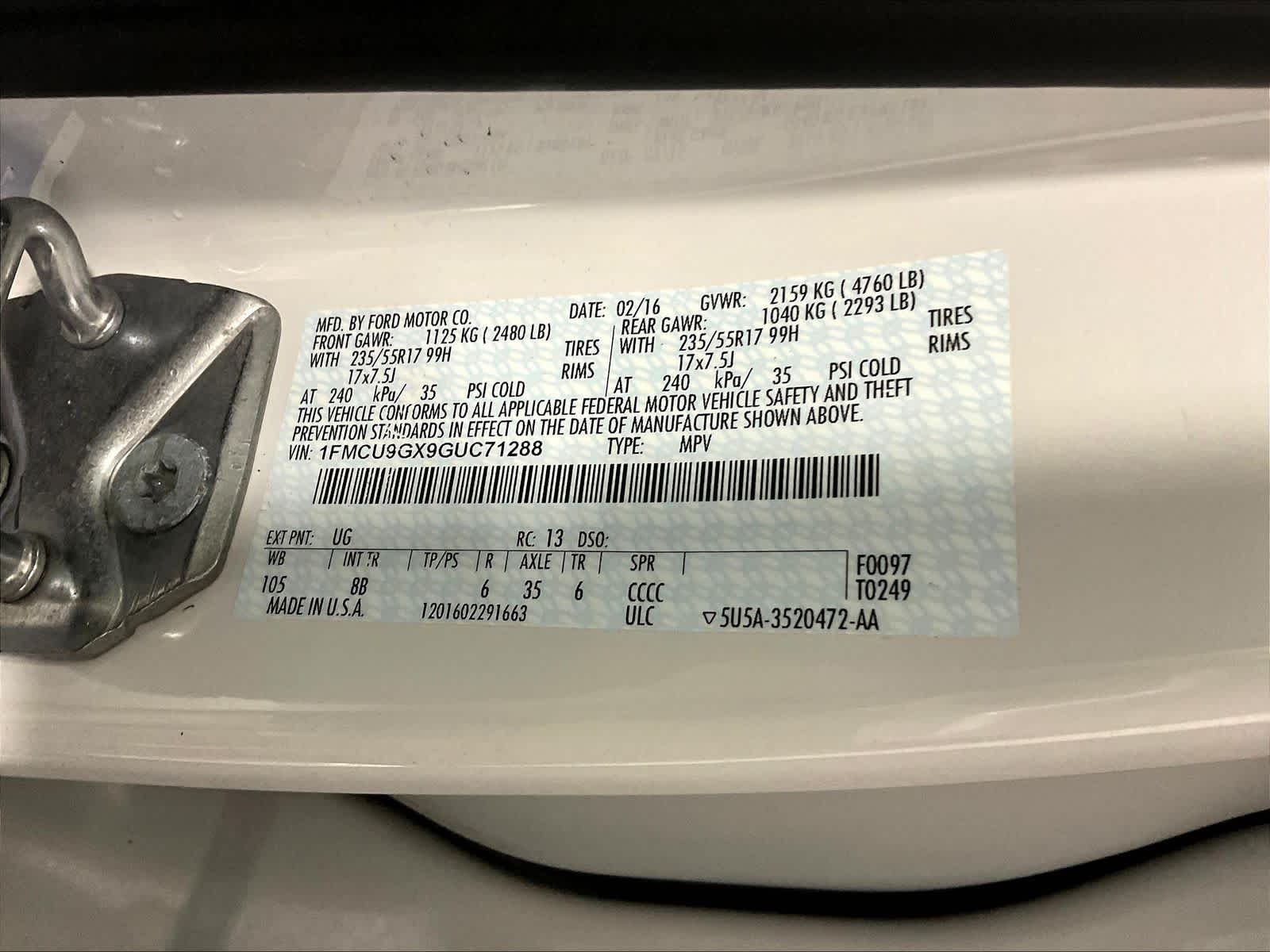 2016 Ford Escape SE - Photo 34