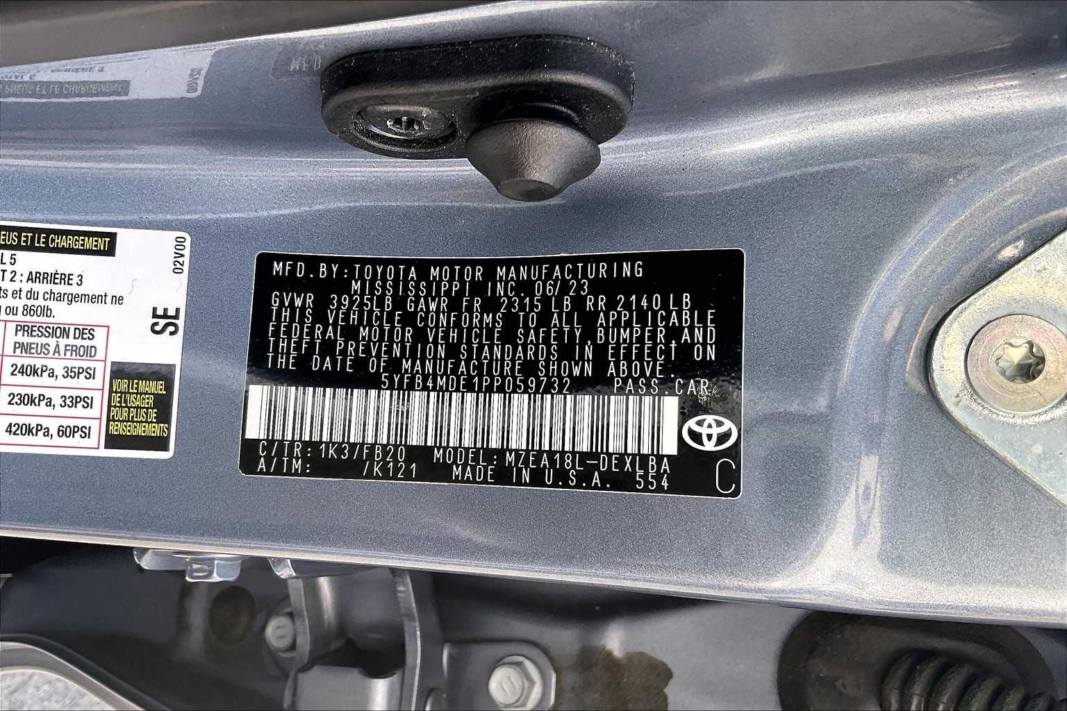 2023 Toyota Corolla LE - Photo 34