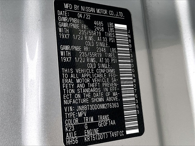 2022 Nissan Rogue Platinum - Photo 34