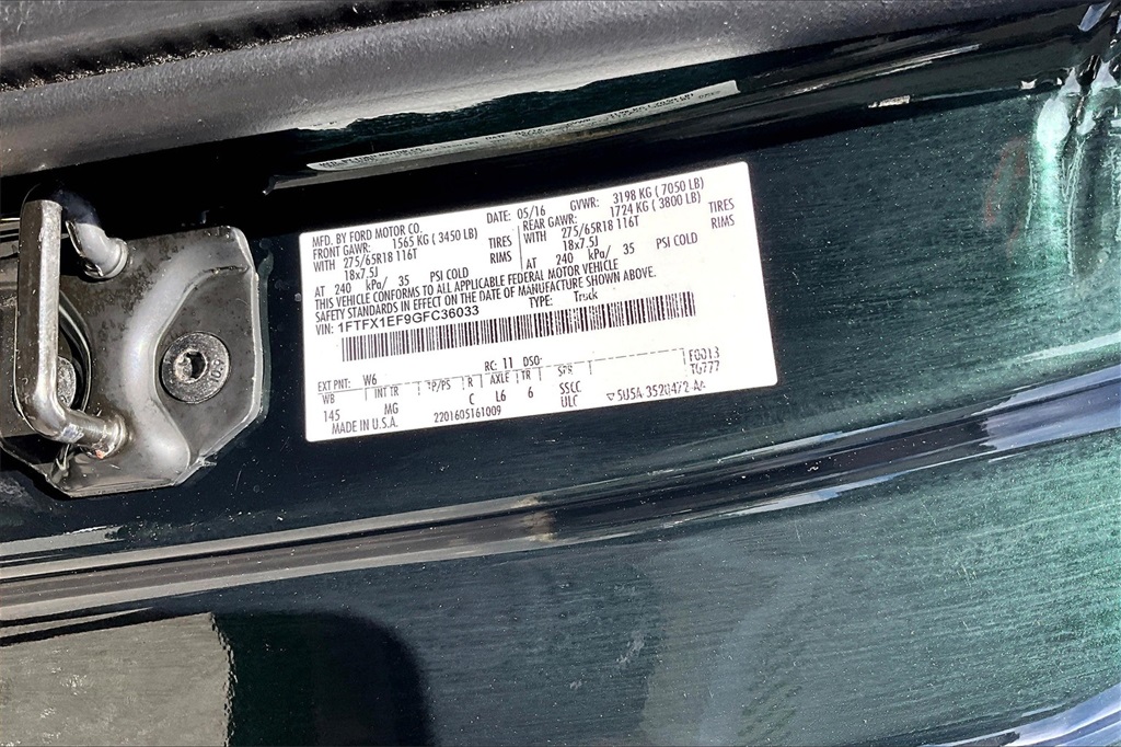 2016 Ford F-150 XLT - Photo 36