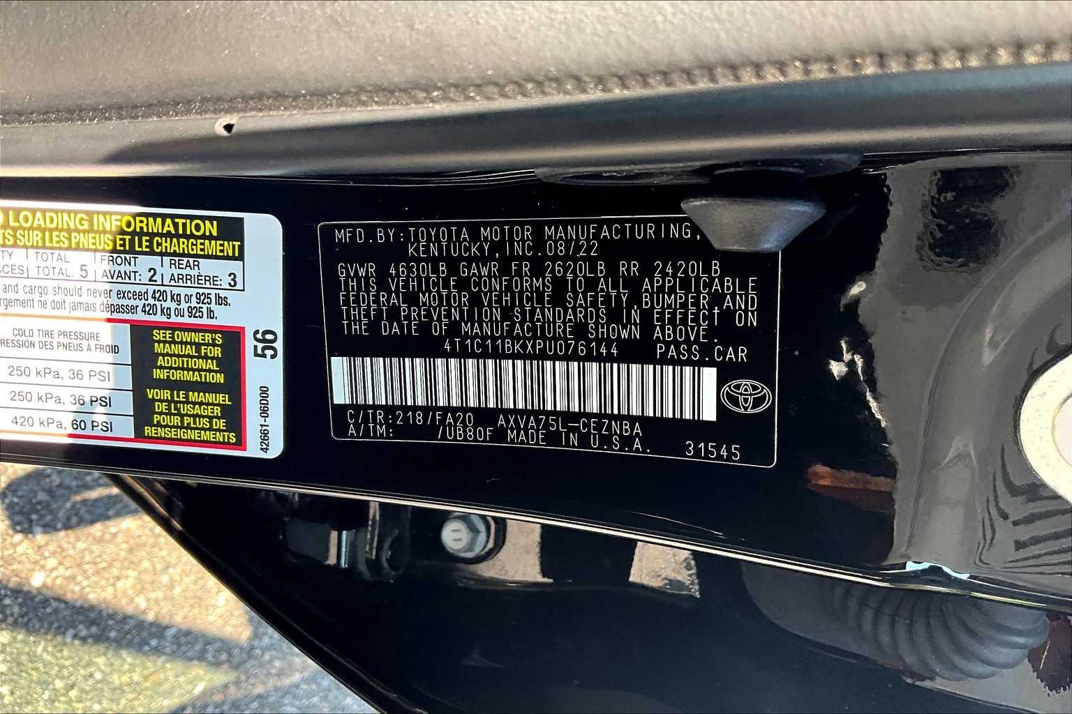 2023 Toyota Camry LE - Photo 35