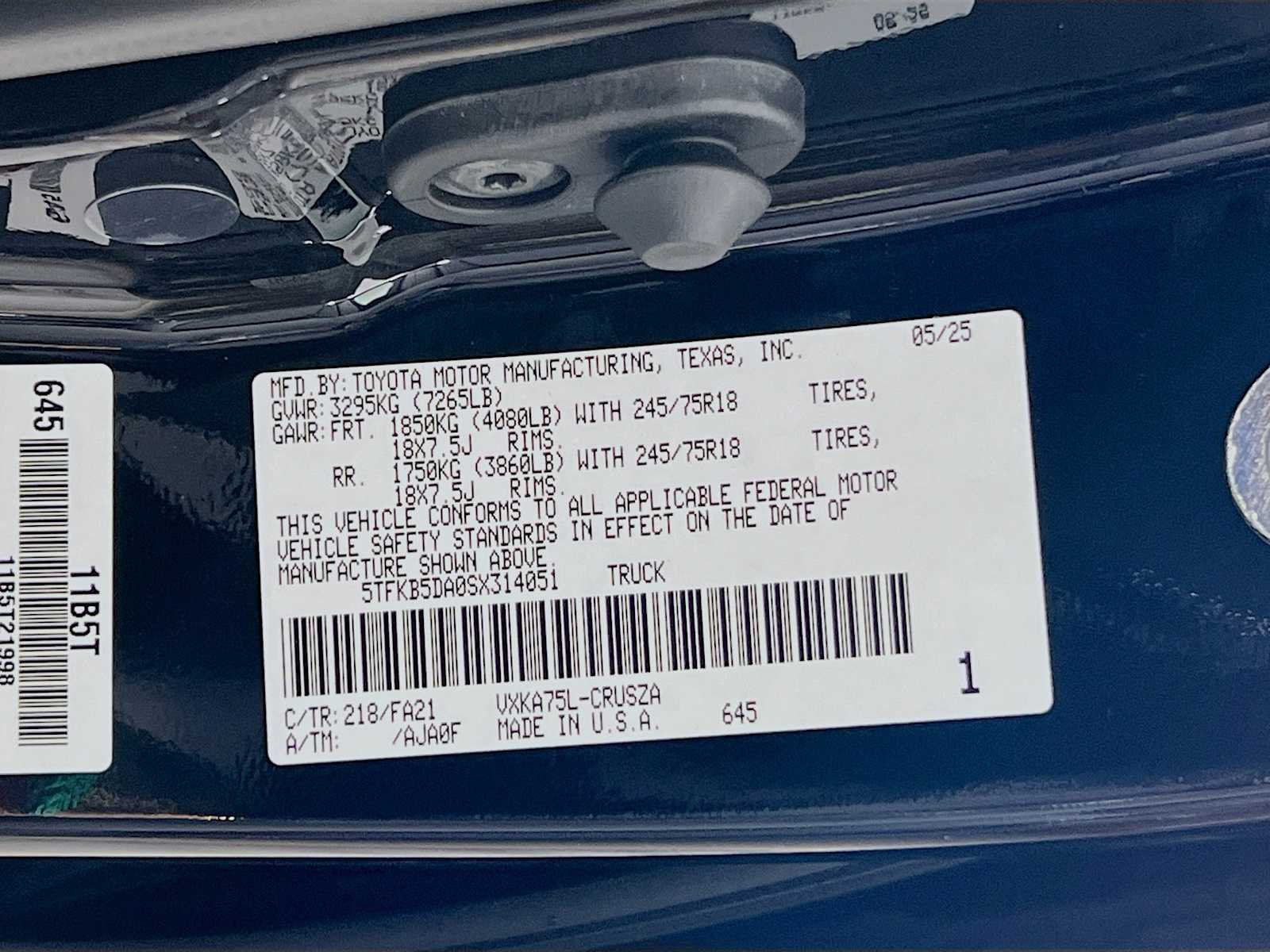 2025 Toyota Tundra SR - Photo 19
