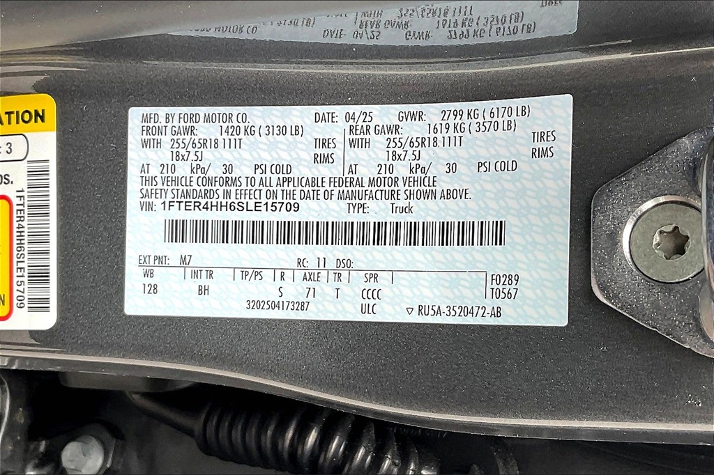 2025 Ford Ranger XLT - Photo 16