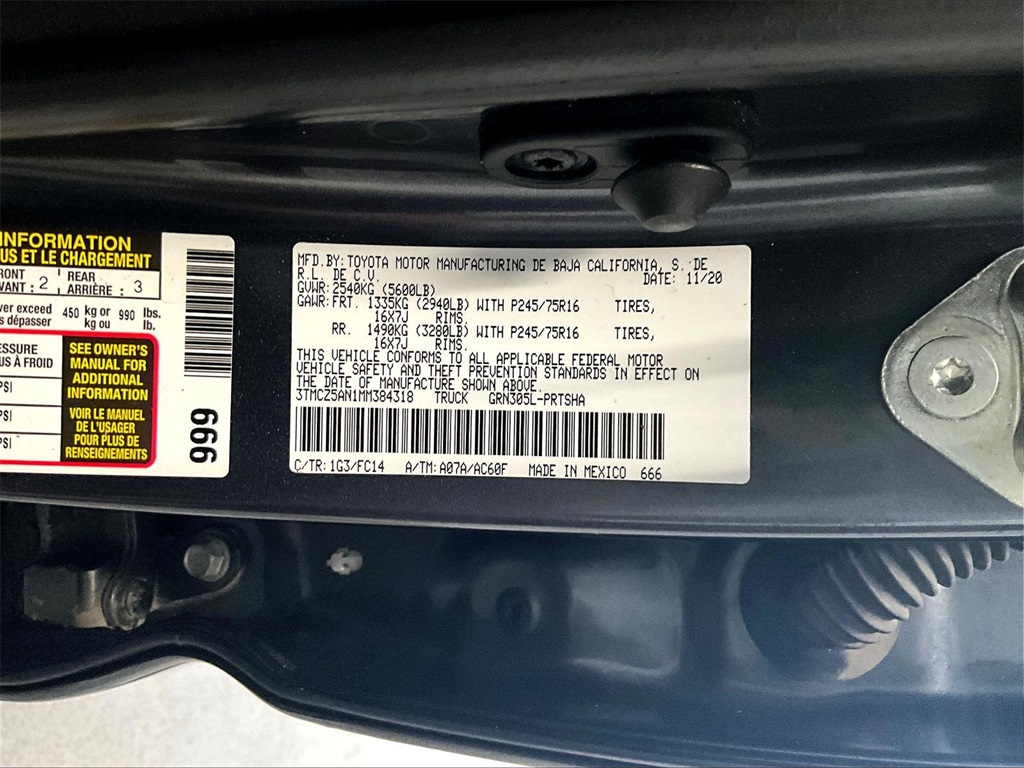 2021 Toyota Tacoma SR5 - Photo 35