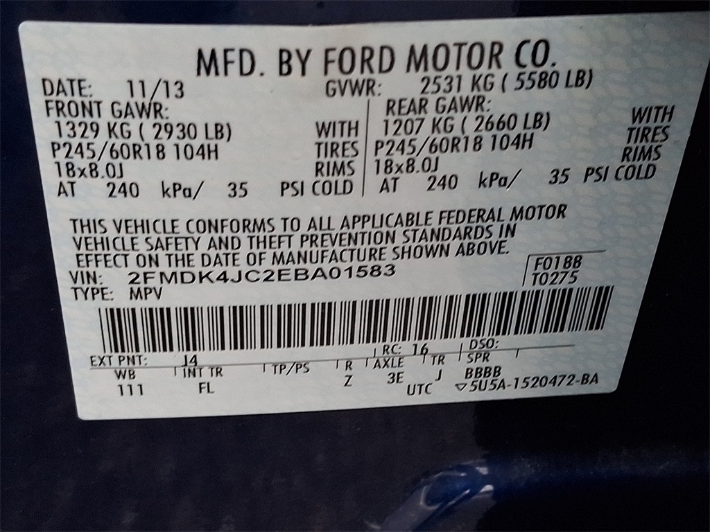 2014 Ford Edge SEL - Photo 25