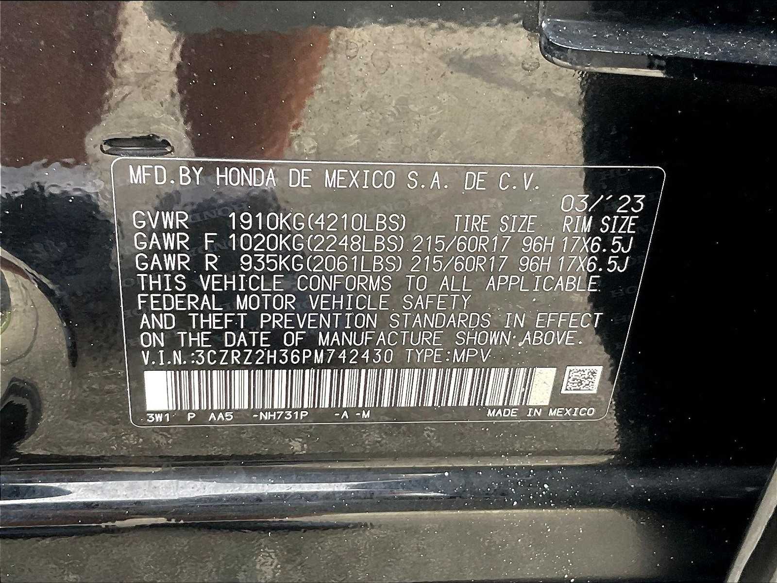 2023 Honda HR-V LX - Photo 33