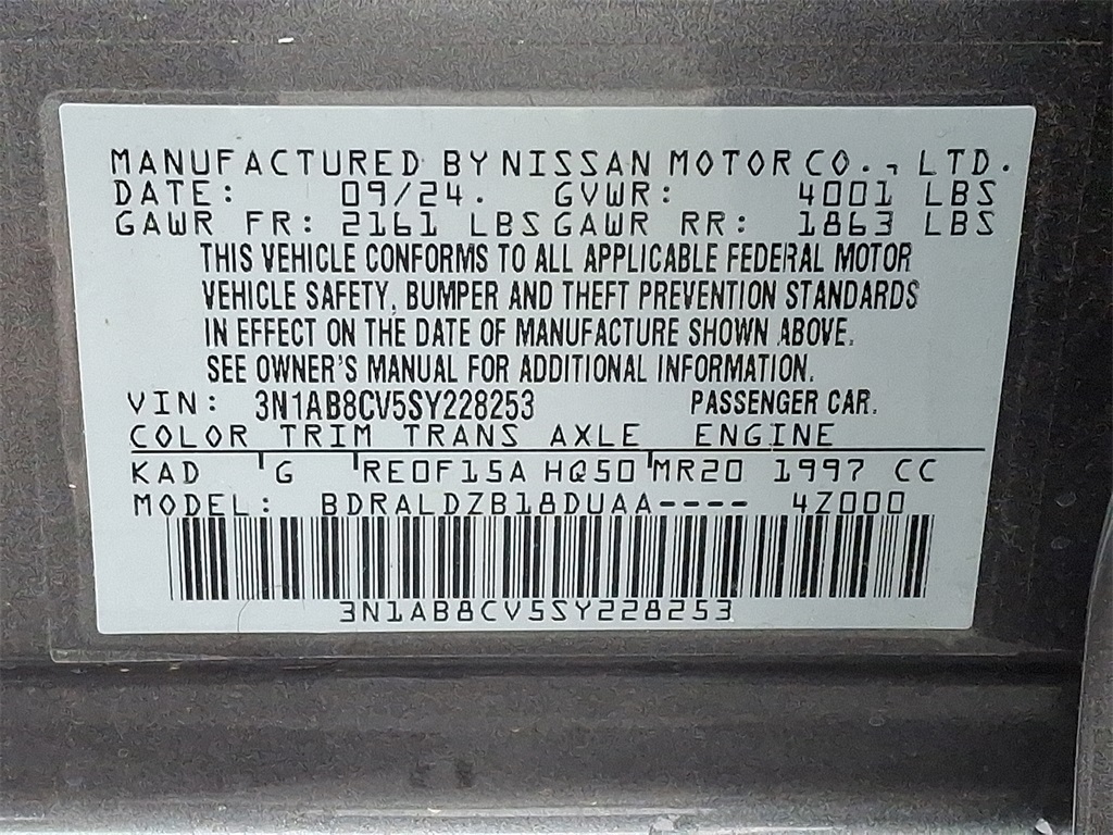 2025 Nissan Sentra SV - Photo 18