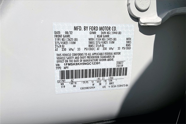 2022 Ford Explorer ST-Line - Photo 35