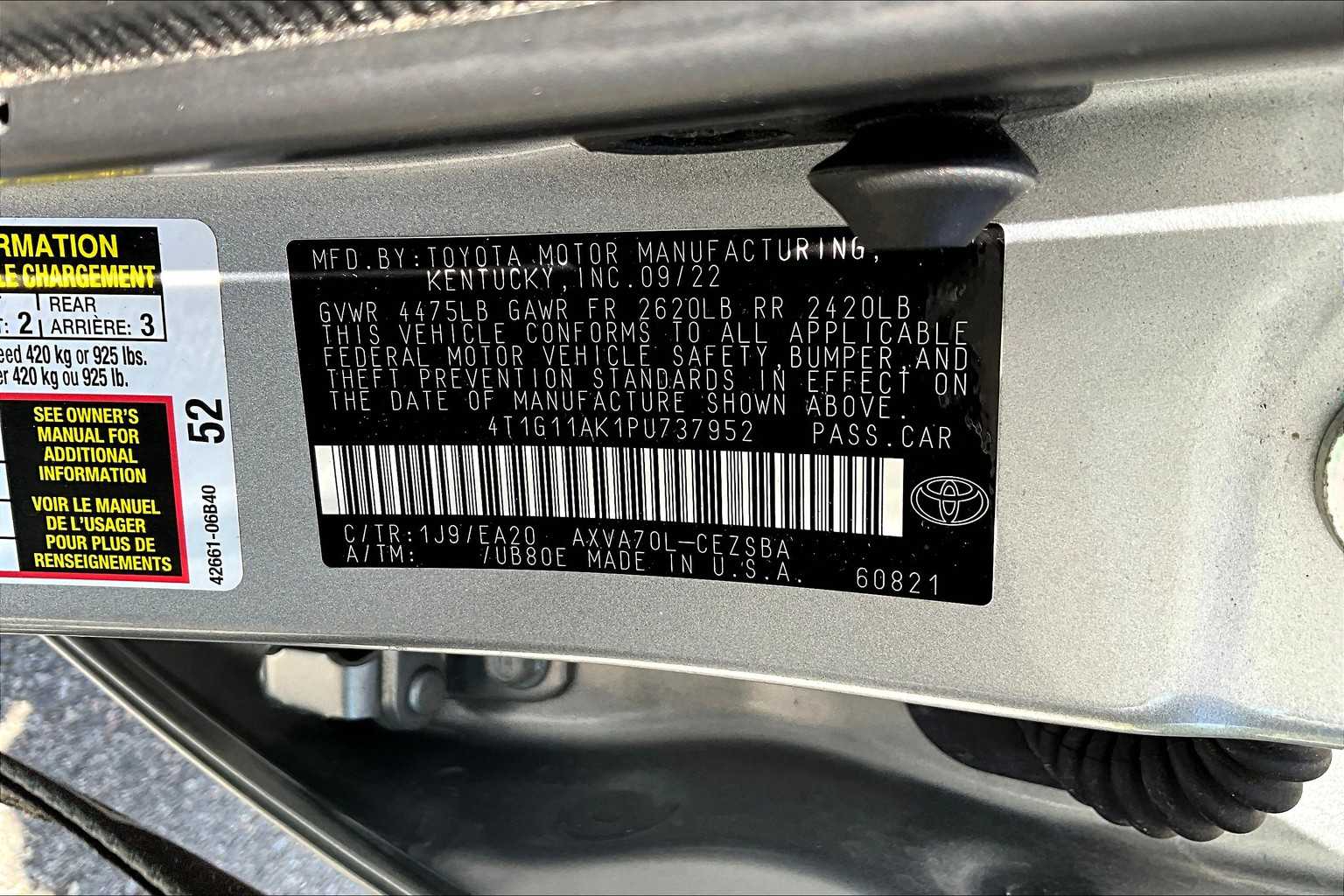 2023 Toyota Camry SE - Photo 35
