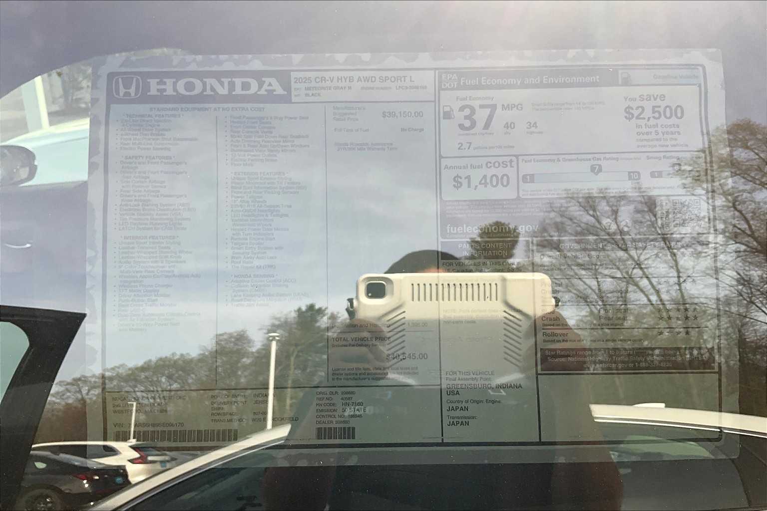 2025 Honda CR-V Hybrid Sport-L - Photo 17