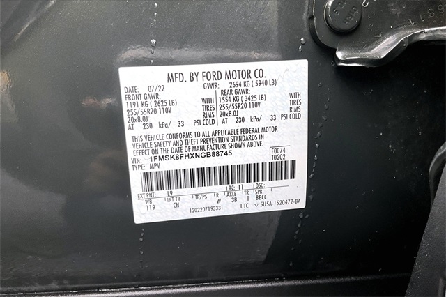 2022 Ford Explorer Limited - Photo 34