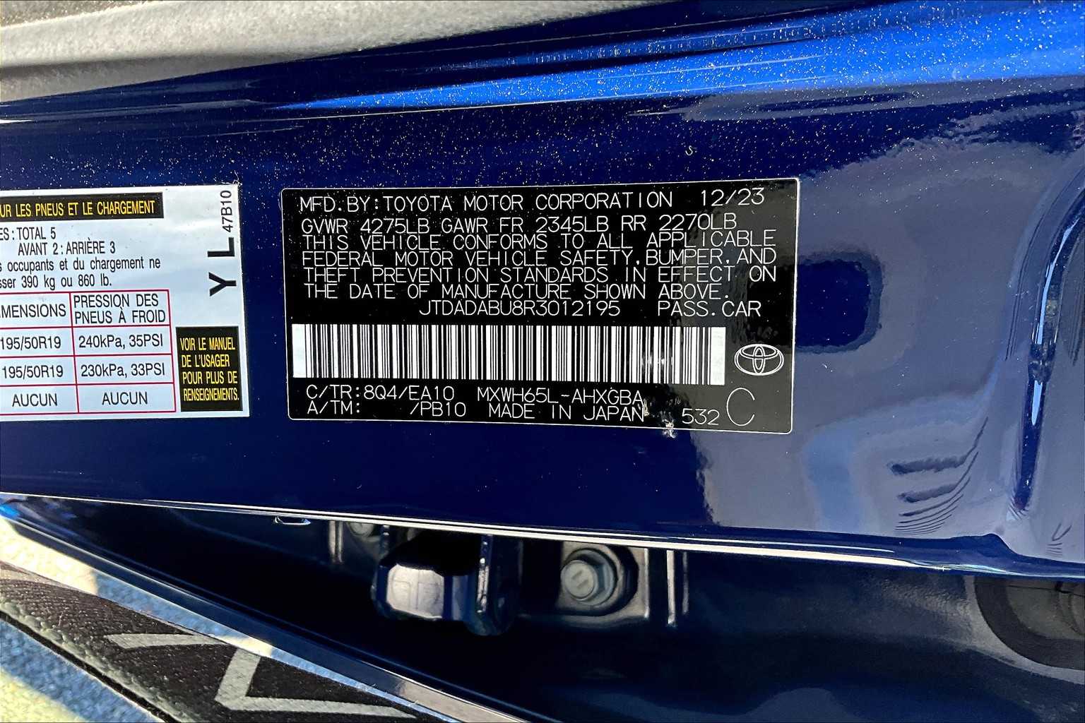 2024 Toyota Prius XLE - Photo 35