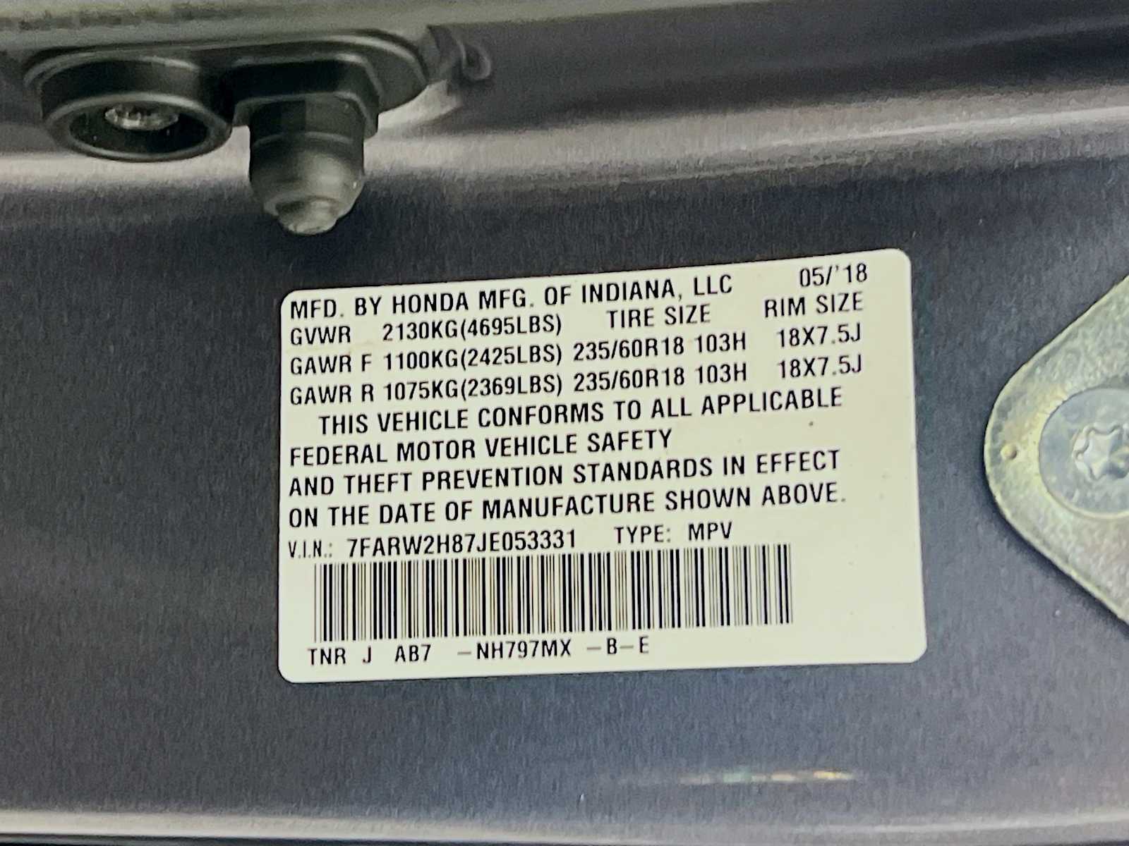 2018 Honda CR-V EX-L - Photo 33