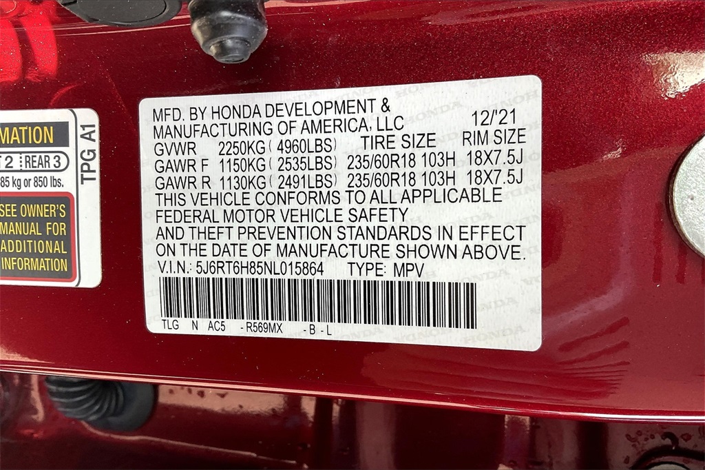 2022 Honda CR-V Hybrid EX-L - Photo 34