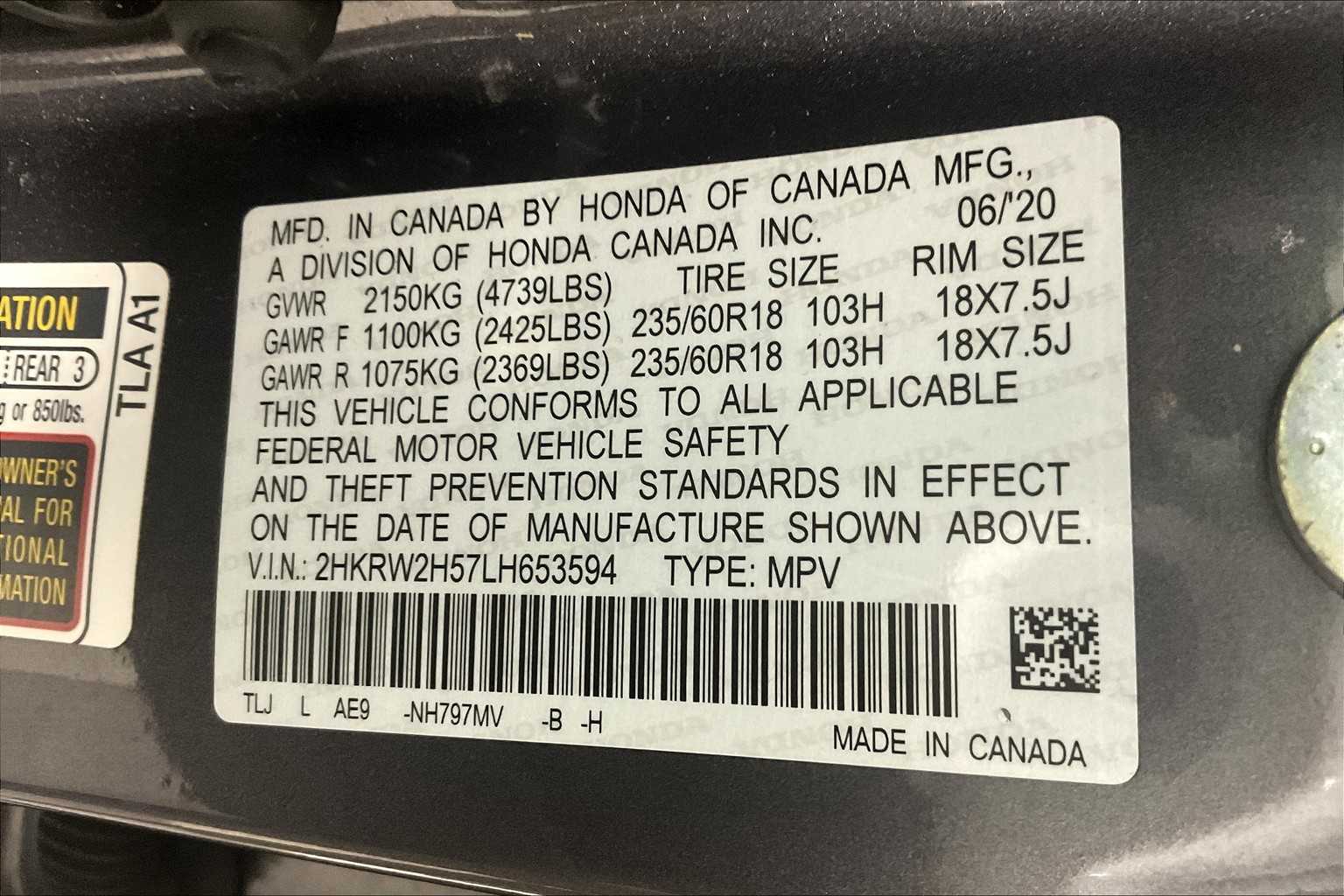 2020 Honda CR-V EX - Photo 37