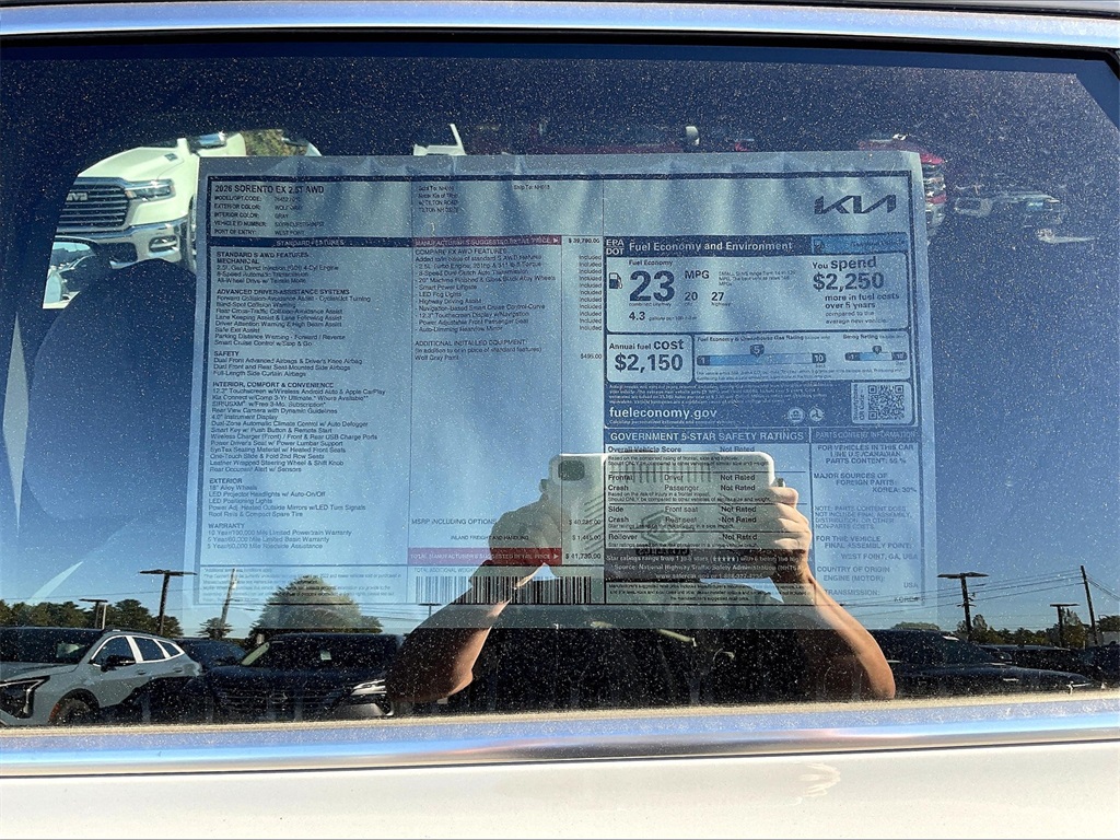 2026 Kia Sorento EX - Photo 17
