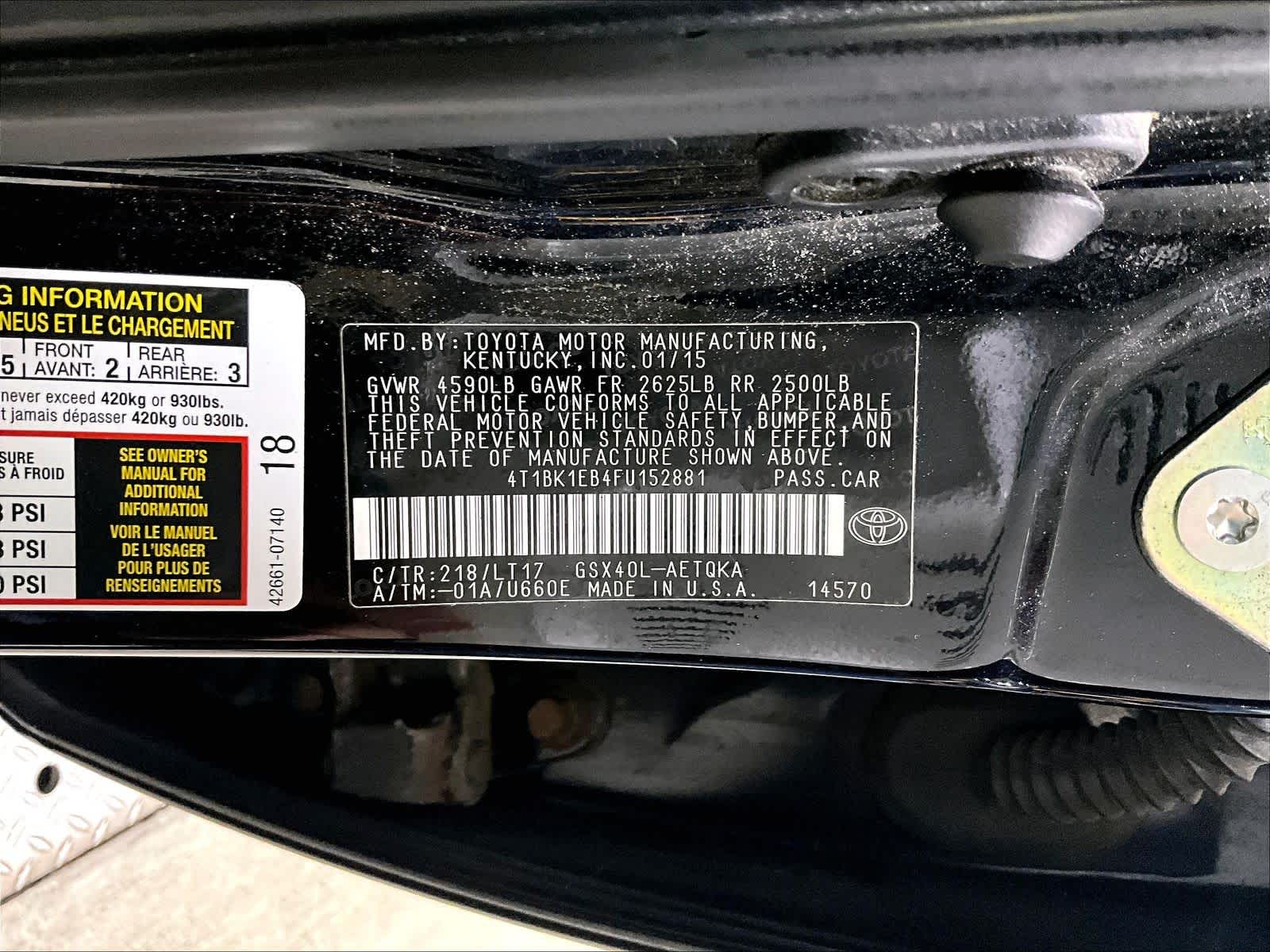 2015 Toyota Avalon XLE Touring - Photo 6