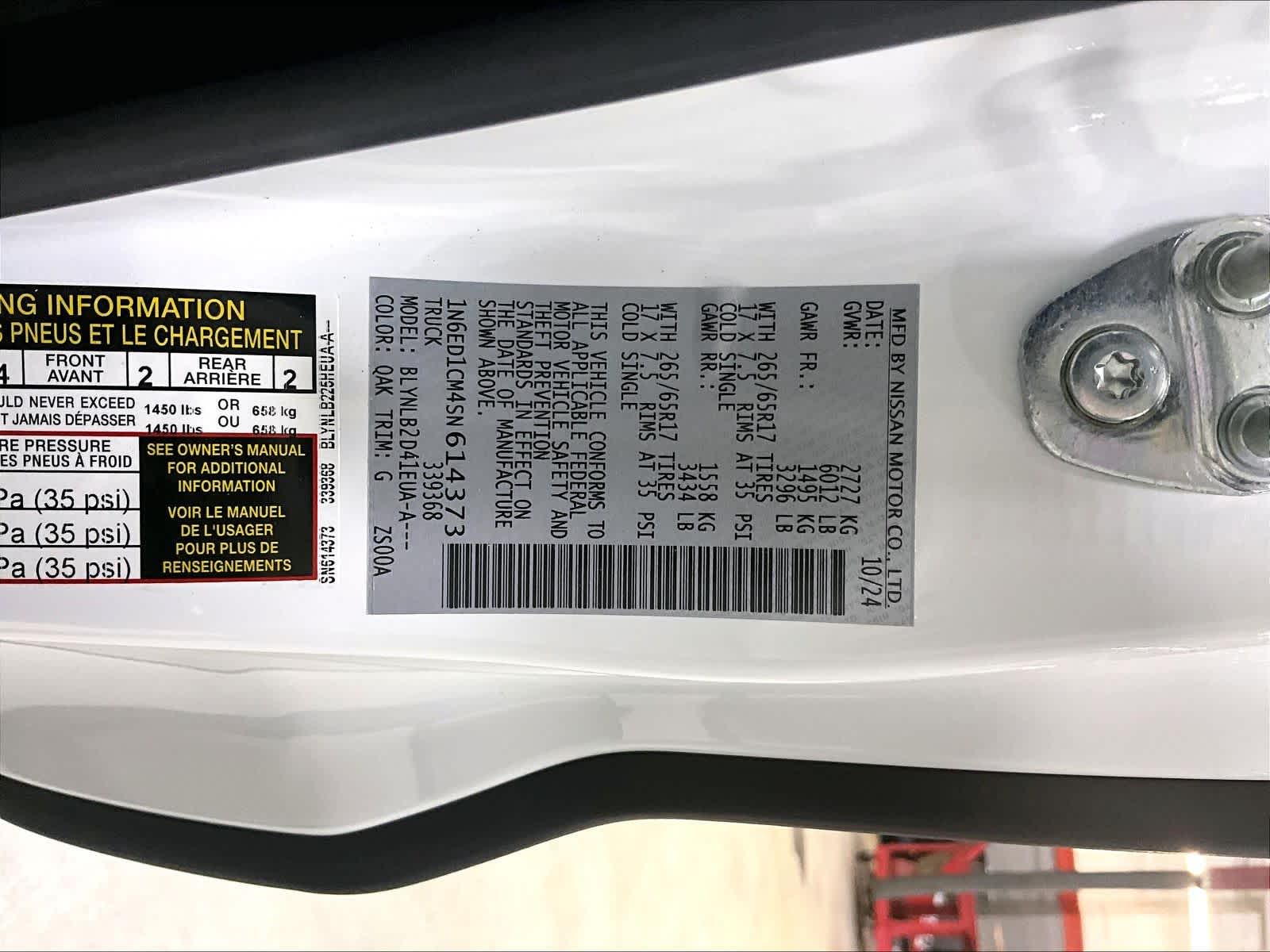 2025 Nissan Frontier SV - Photo 6