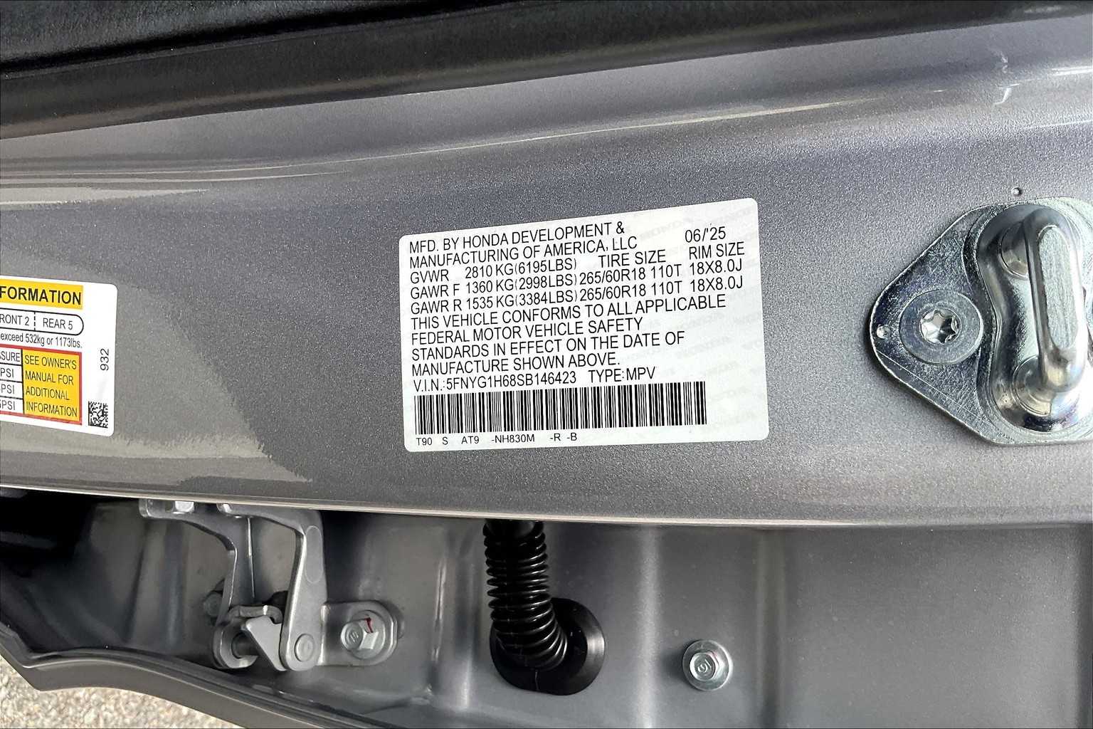 2025 Honda Pilot TrailSport - Photo 18