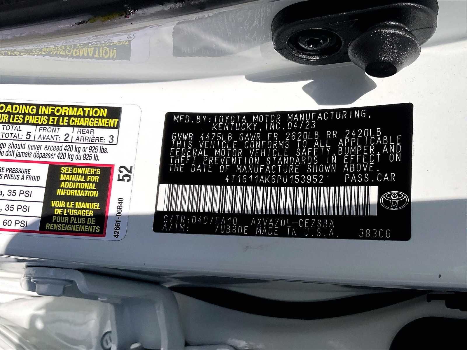 2023 Toyota Camry SE - Photo 35