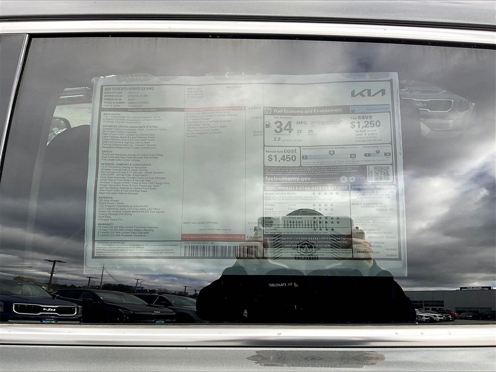 2026 Kia Sorento Hybrid EX - Photo 17