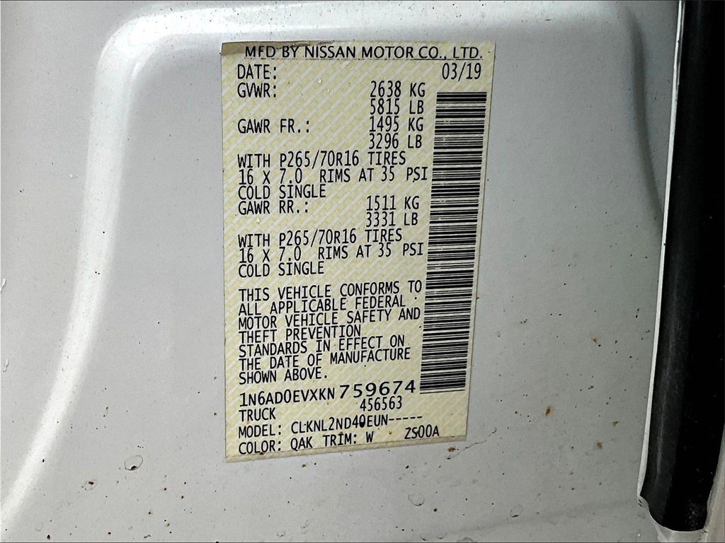 2019 Nissan Frontier SV - Photo 33