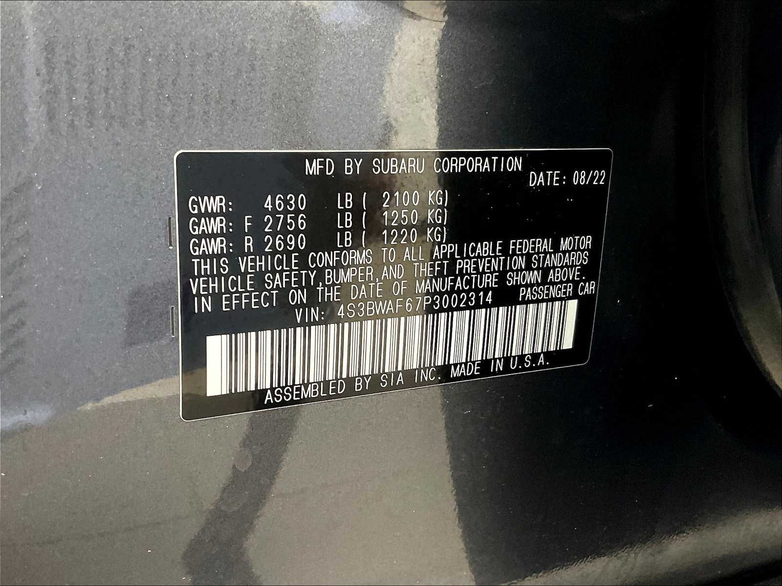 2023 Subaru Legacy Premium - Photo 36