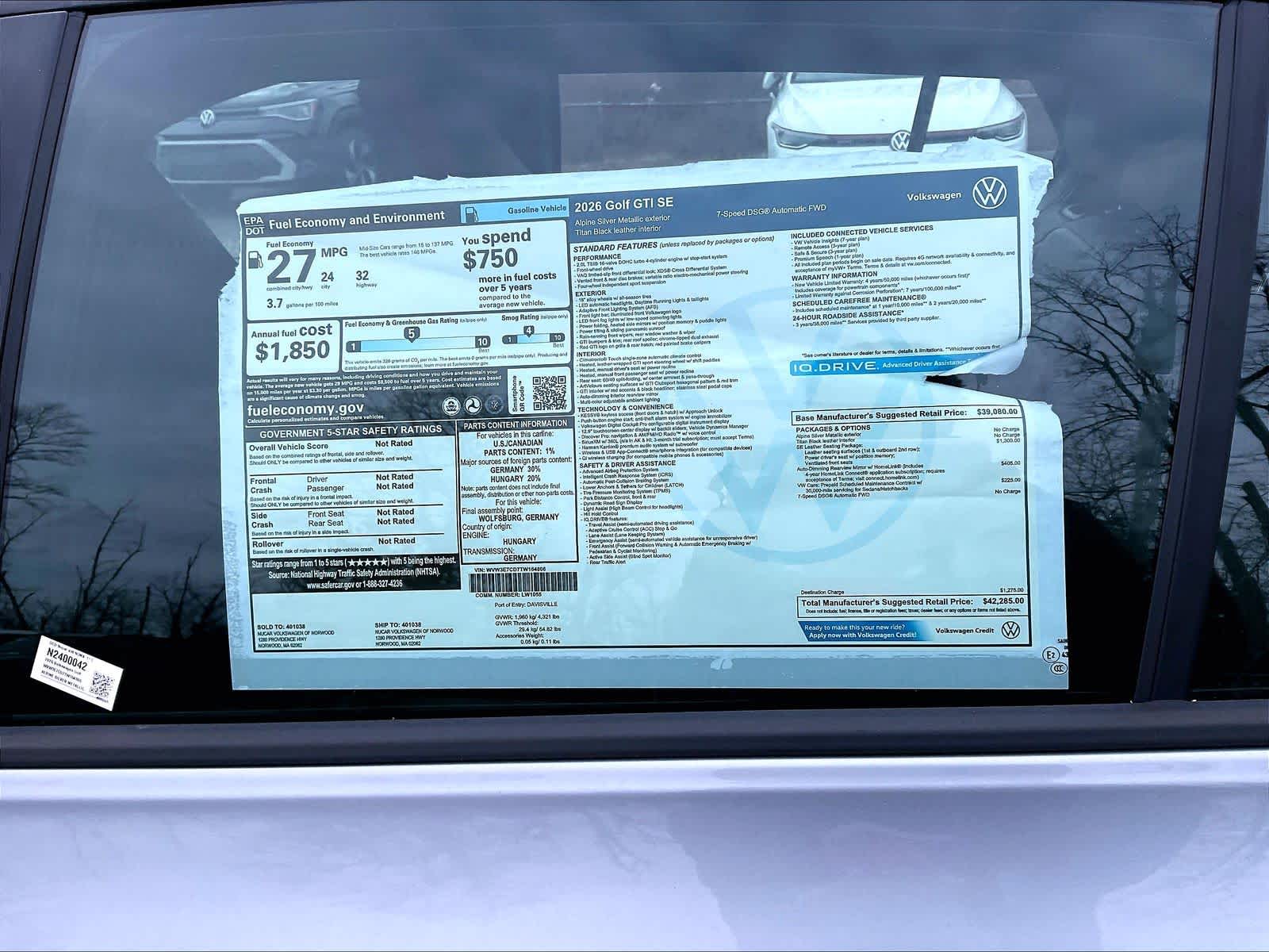 2026 Volkswagen Golf GTI SE - Photo 18