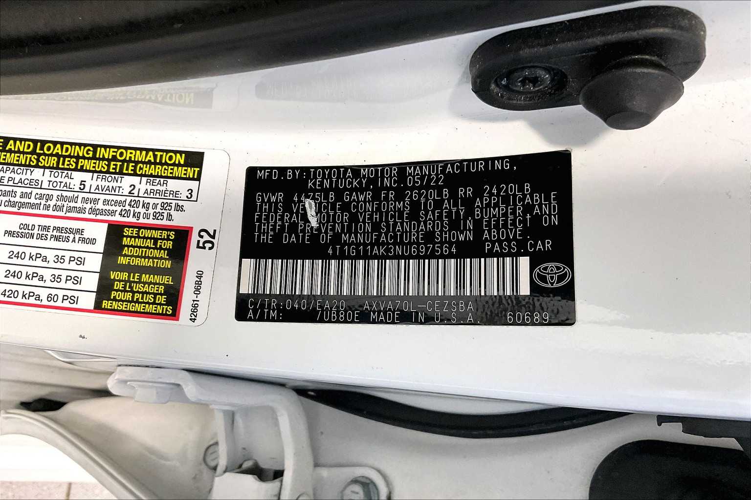 2022 Toyota Camry SE - Photo 35