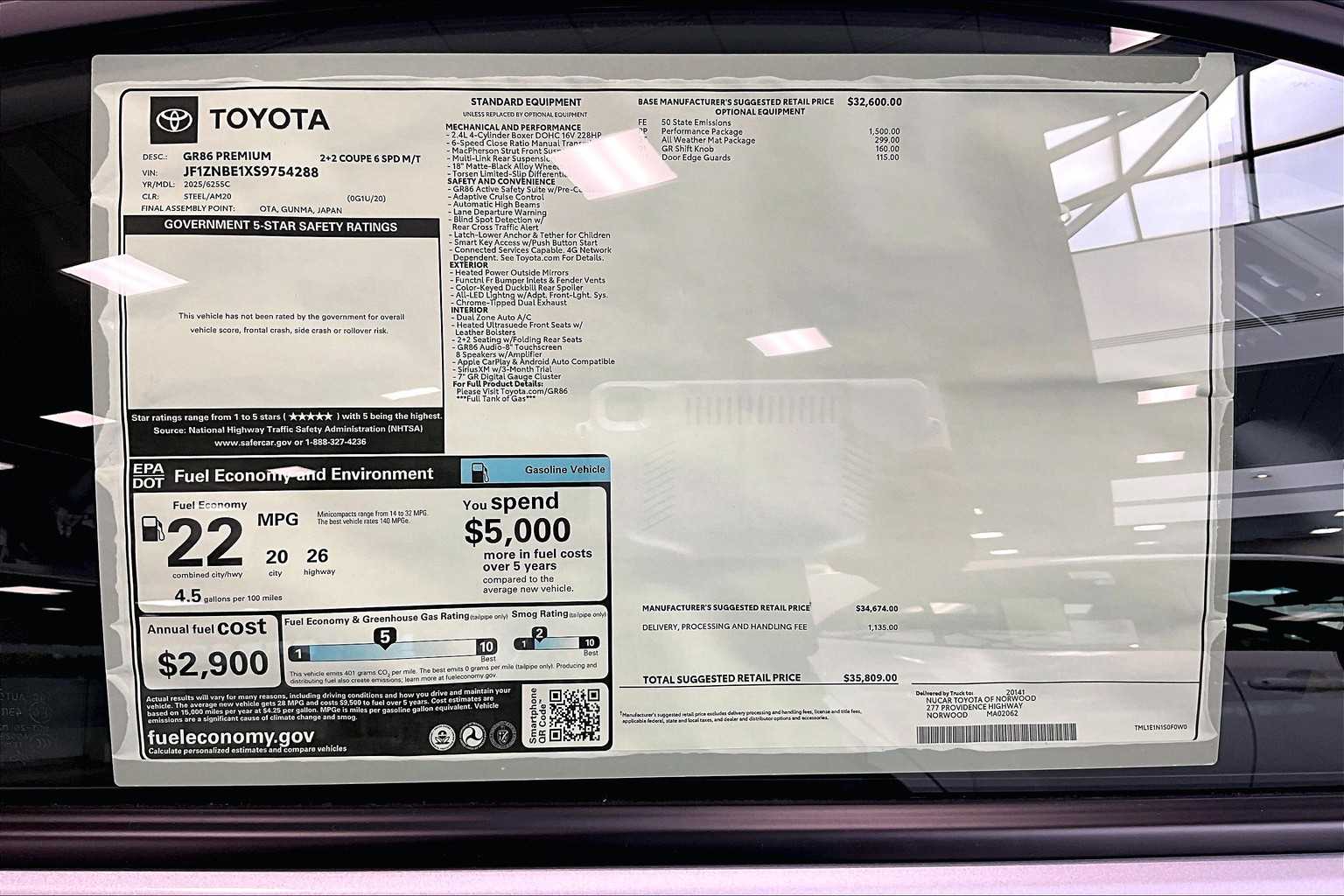 2025 Toyota GR86 Premium - Photo 18