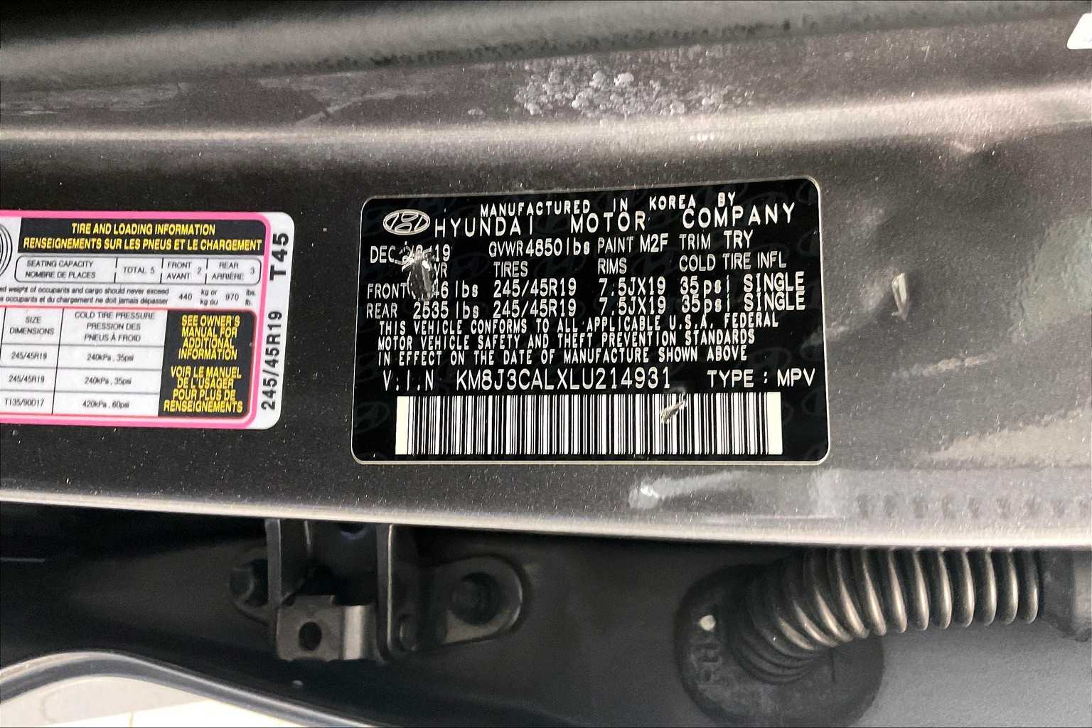 2020 Hyundai Tucson Sport - Photo 35