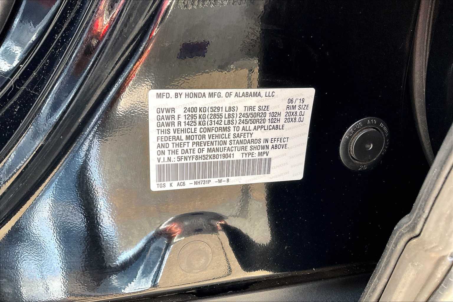 2019 Honda Passport EX-L - Photo 36