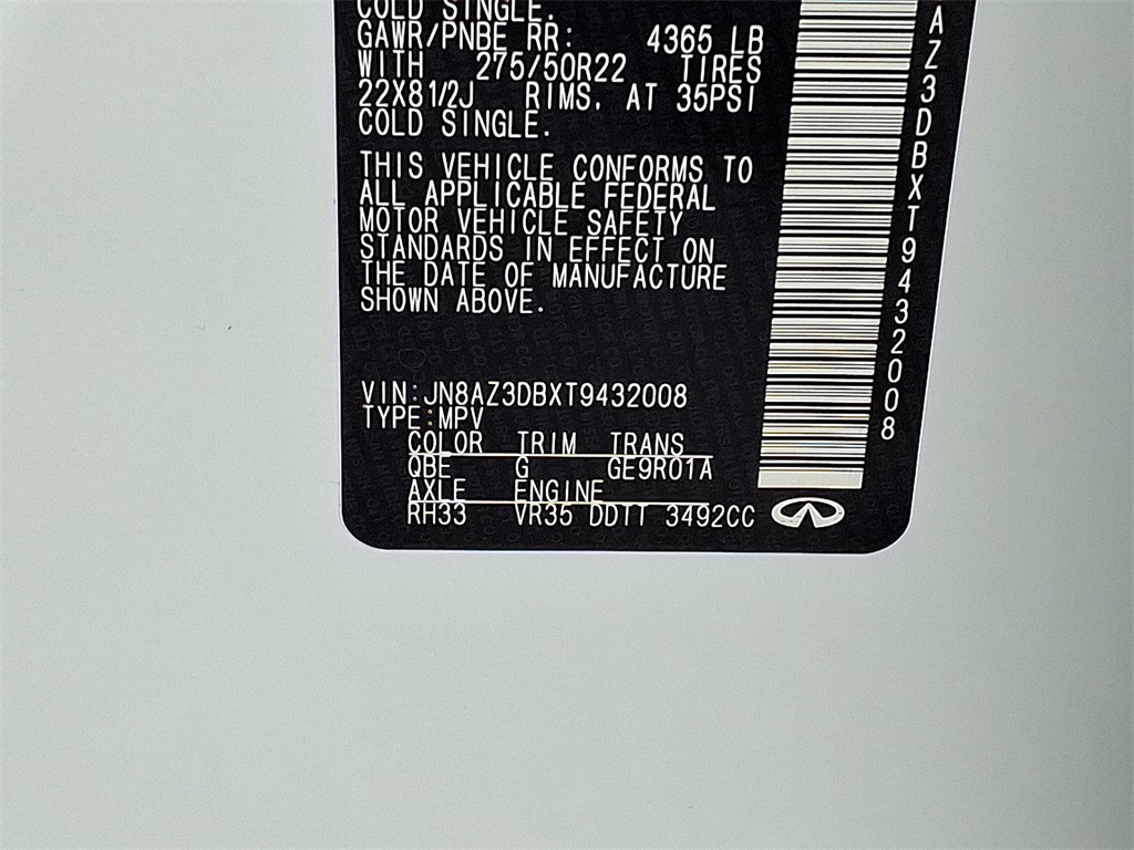 2026 INFINITI QX80 SPORT - Photo 19