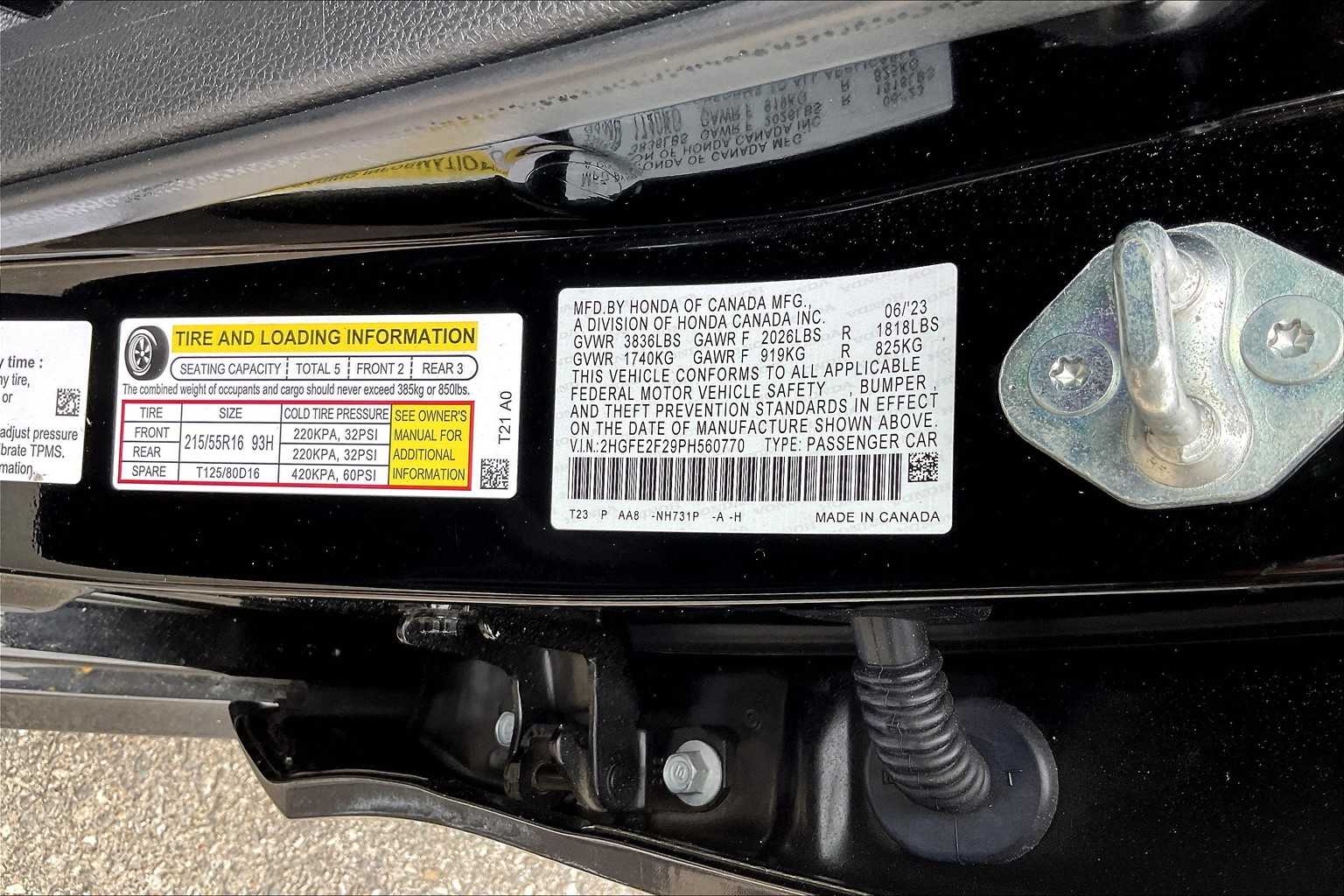 2023 Honda Civic LX - Photo 32