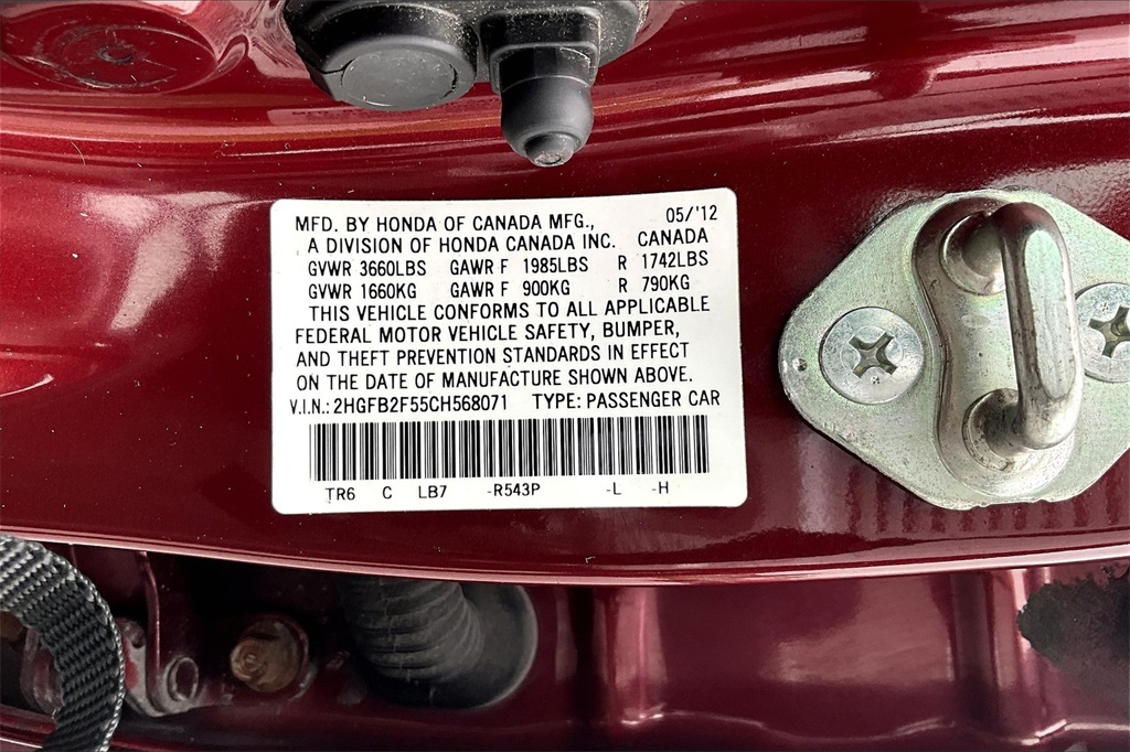 2012 Honda Civic LX - Photo 33