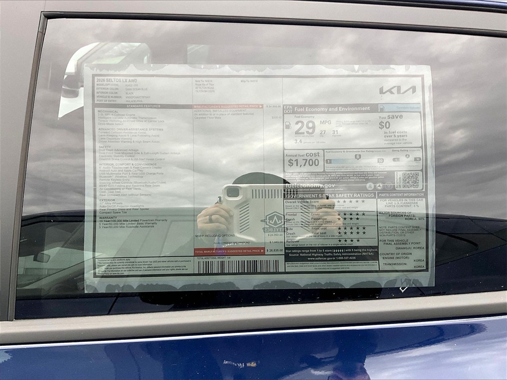 2026 Kia Seltos LX - Photo 16